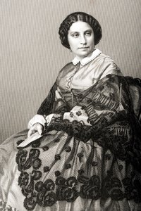 Madame Caroline Marie Felix Miolan-Carvalho (c.1827-95) Engraved by D.J. Pound from a Photograph, from 